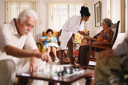 Nursing home administrators oversee operations, manage finances, and make sure residents receive the best possible care.
